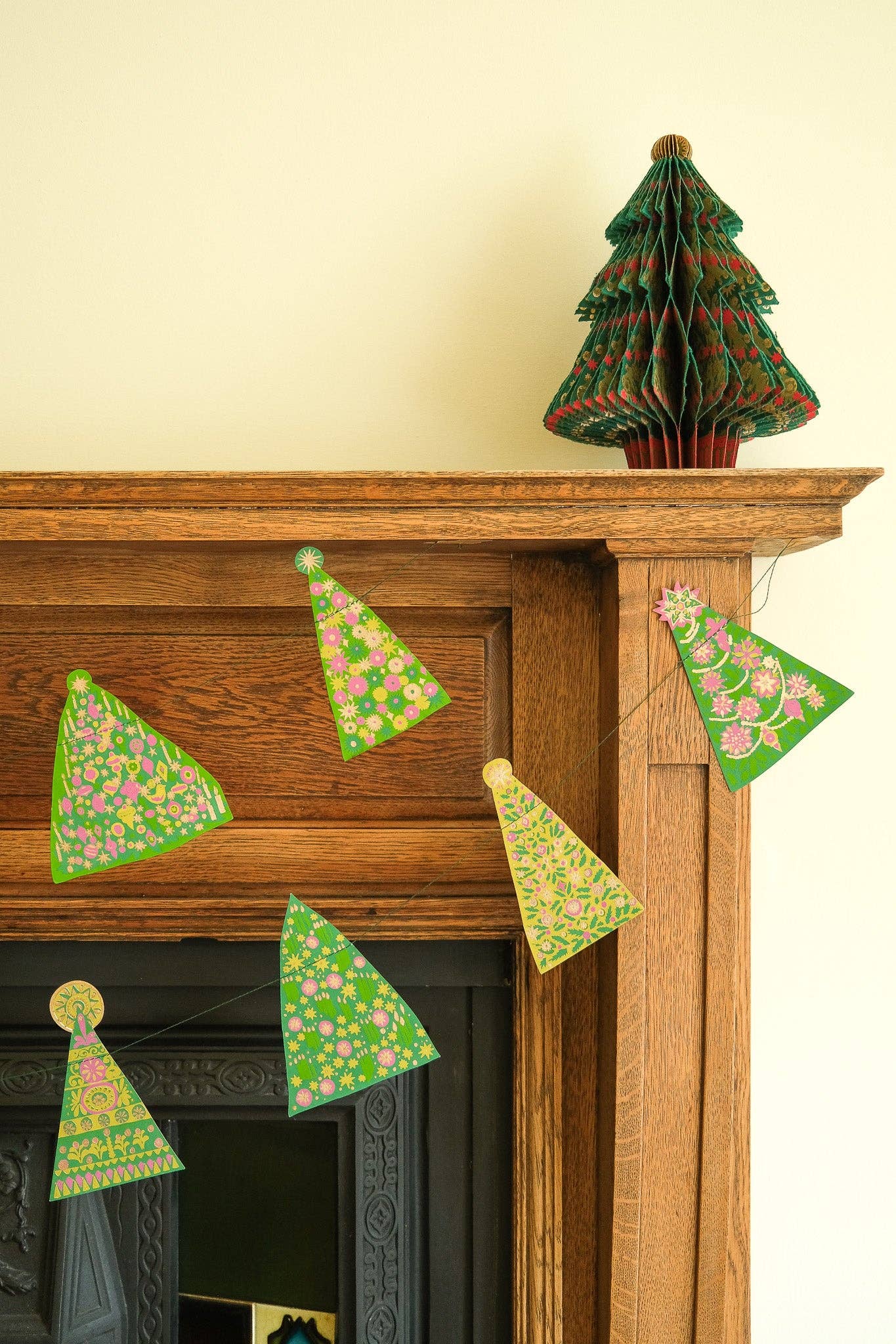 Midcentury Trees Garland