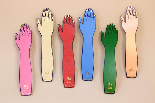 Palm Reader Fortune Teller Bookmark: Blue