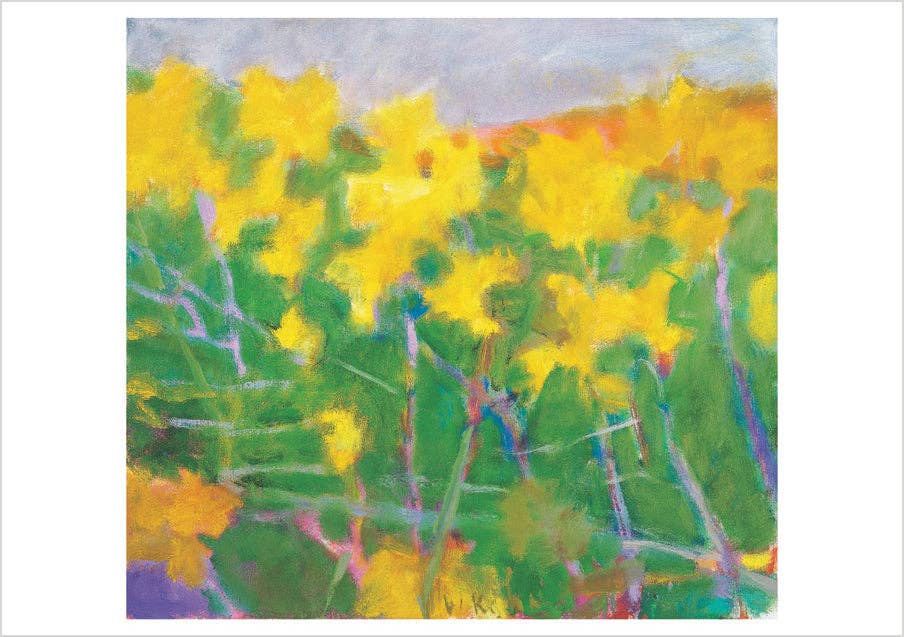 Wolf Kahn - The Seasons Boxed Notecard