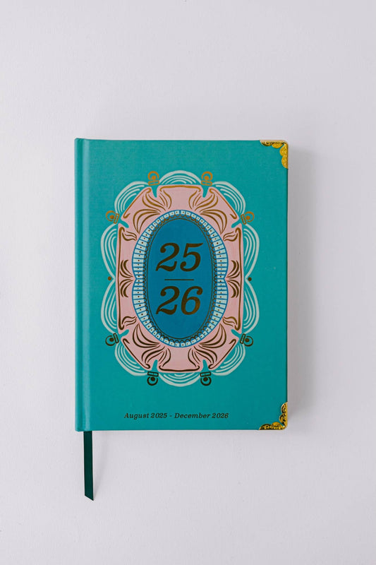 2026 Painted Frame 17-Month Medium Bound Planner