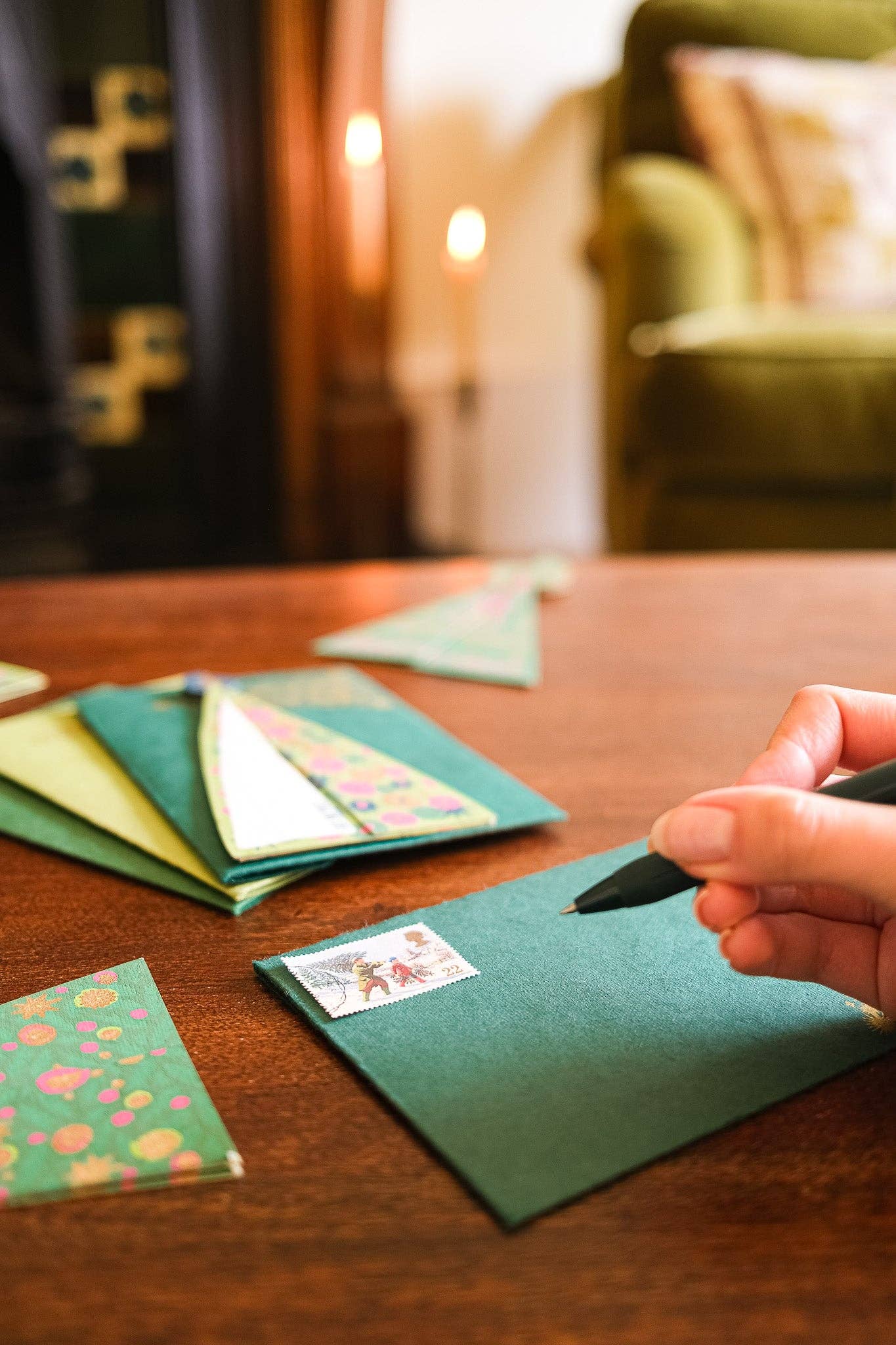 Star Tree Greeting Card