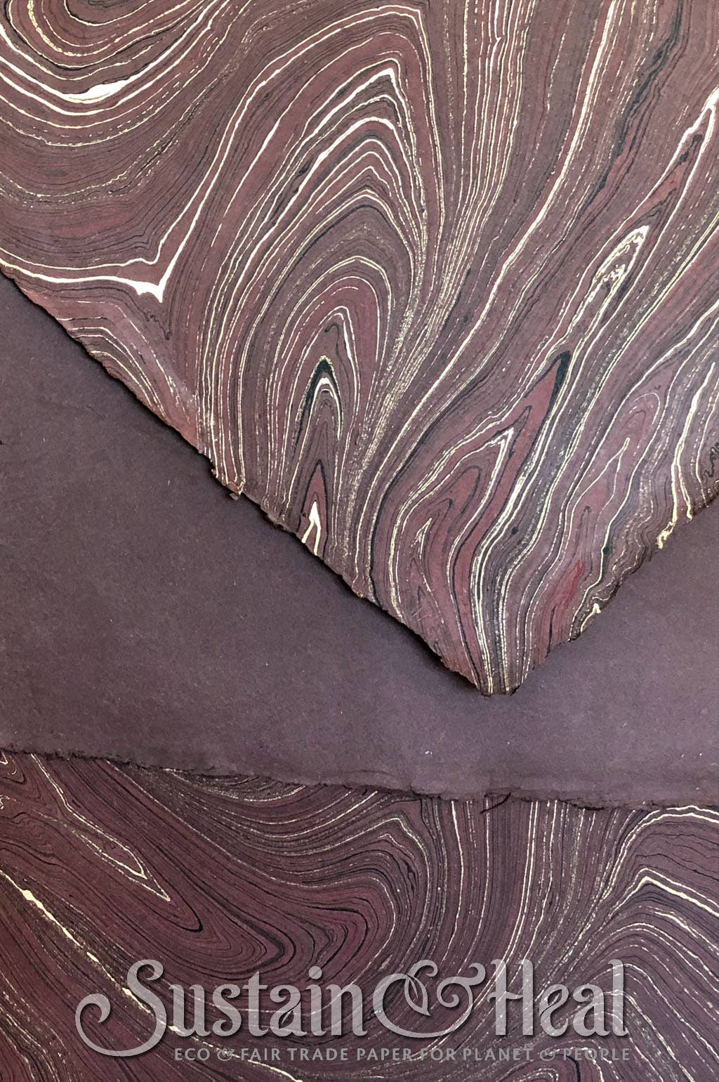 Plum Marble Sheet