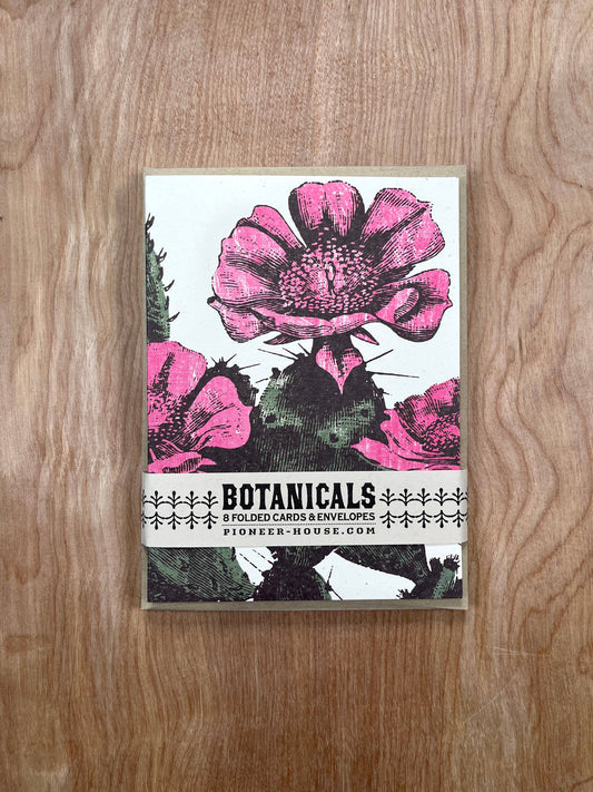 4 Packs Prickly Pear Cactus Greeting Cards (32 cards)