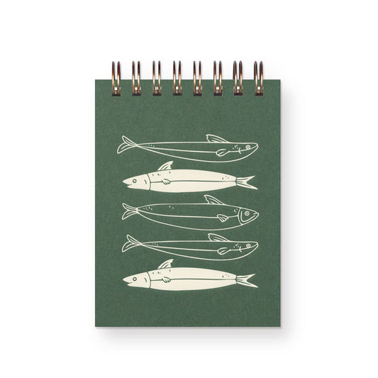 Fishes Mini Jotter Notebook