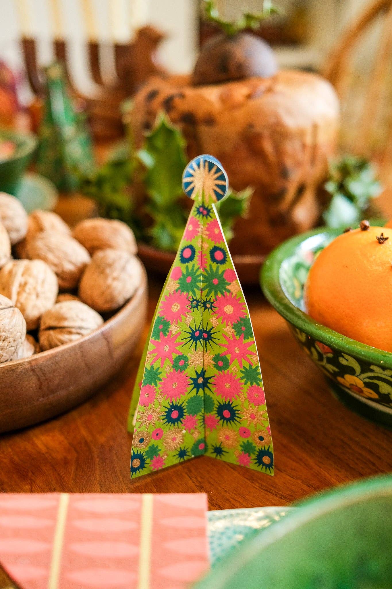 Star Tree Greeting Card