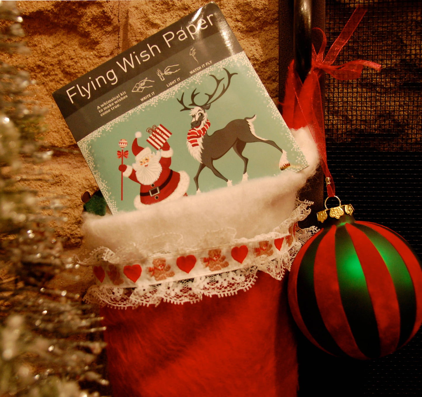 Polar Bear Mini Flying Wish Paper