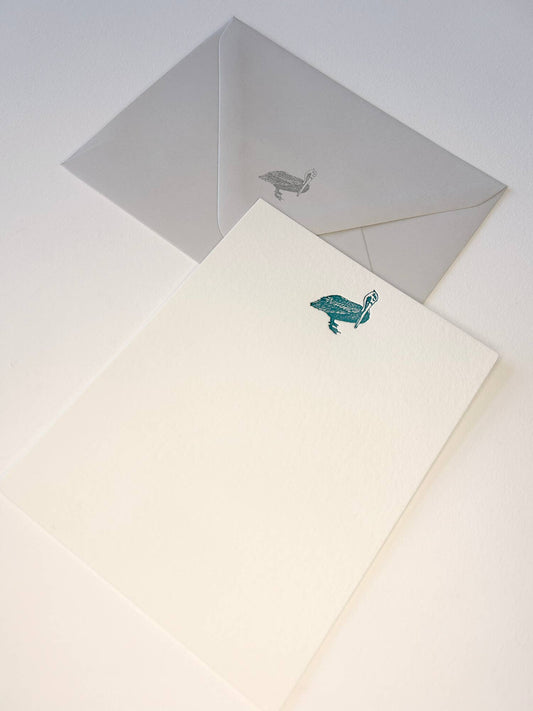 Pelican Flat Card Pack - Letterpress