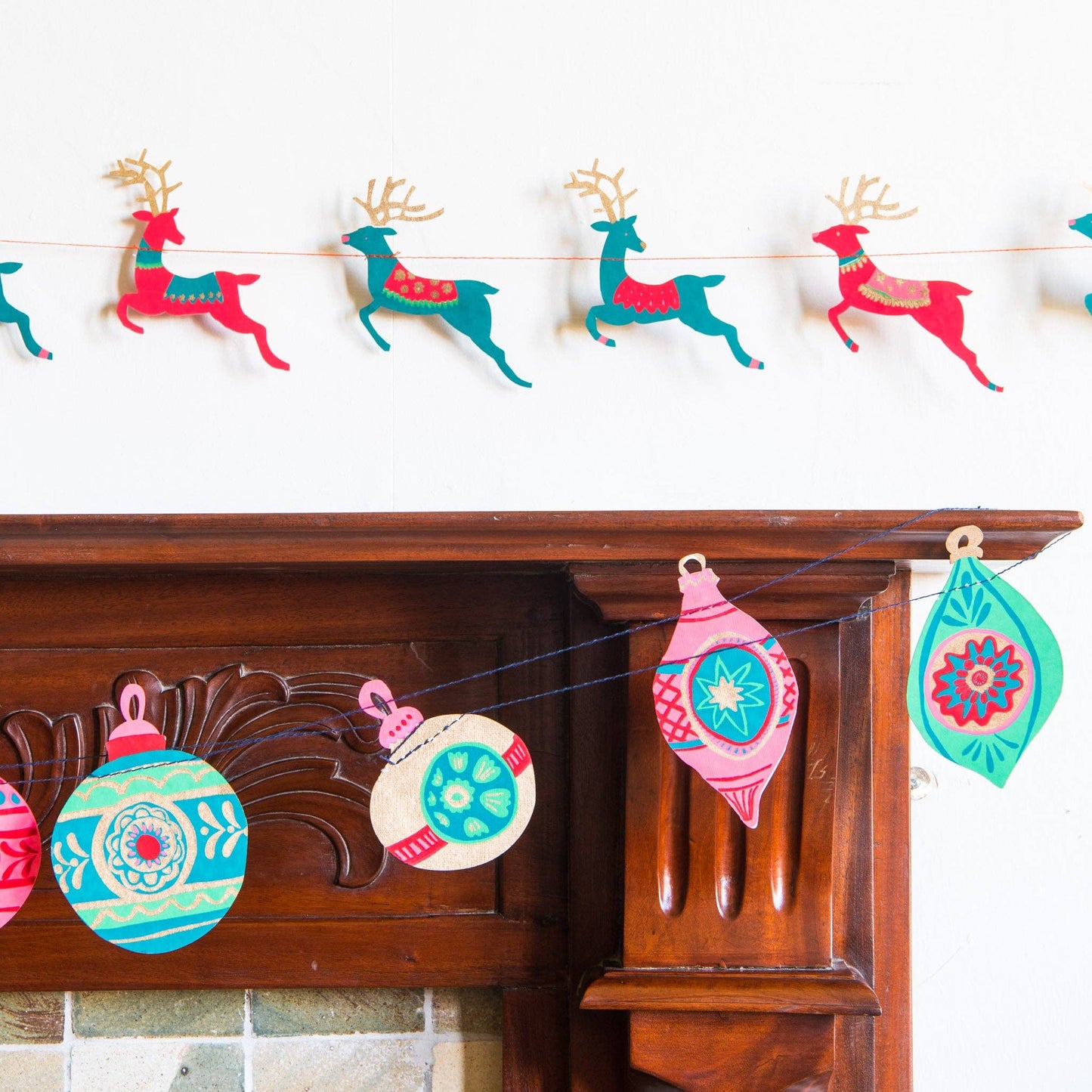 Christmas Ornament Bauble Garland