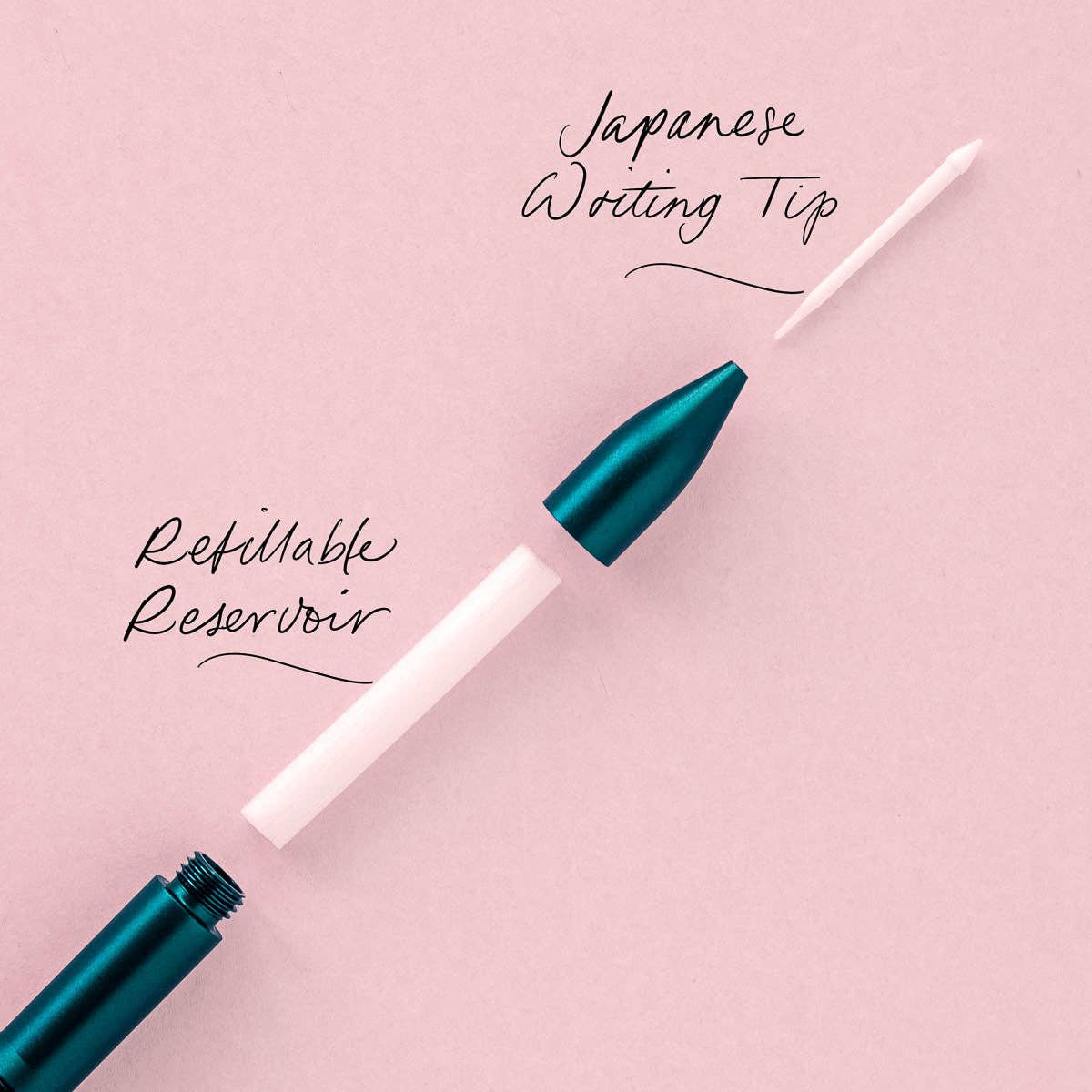 The Brass Wren - Refillable Writing Pen