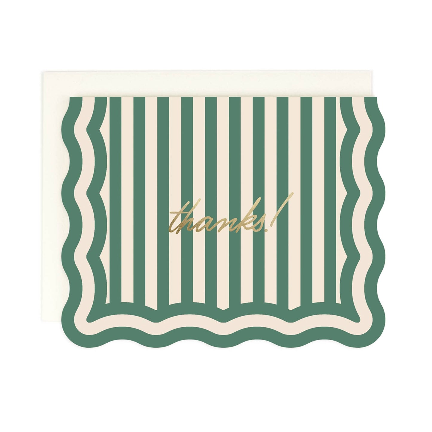 Thanks! Striped - Boxed set of 8