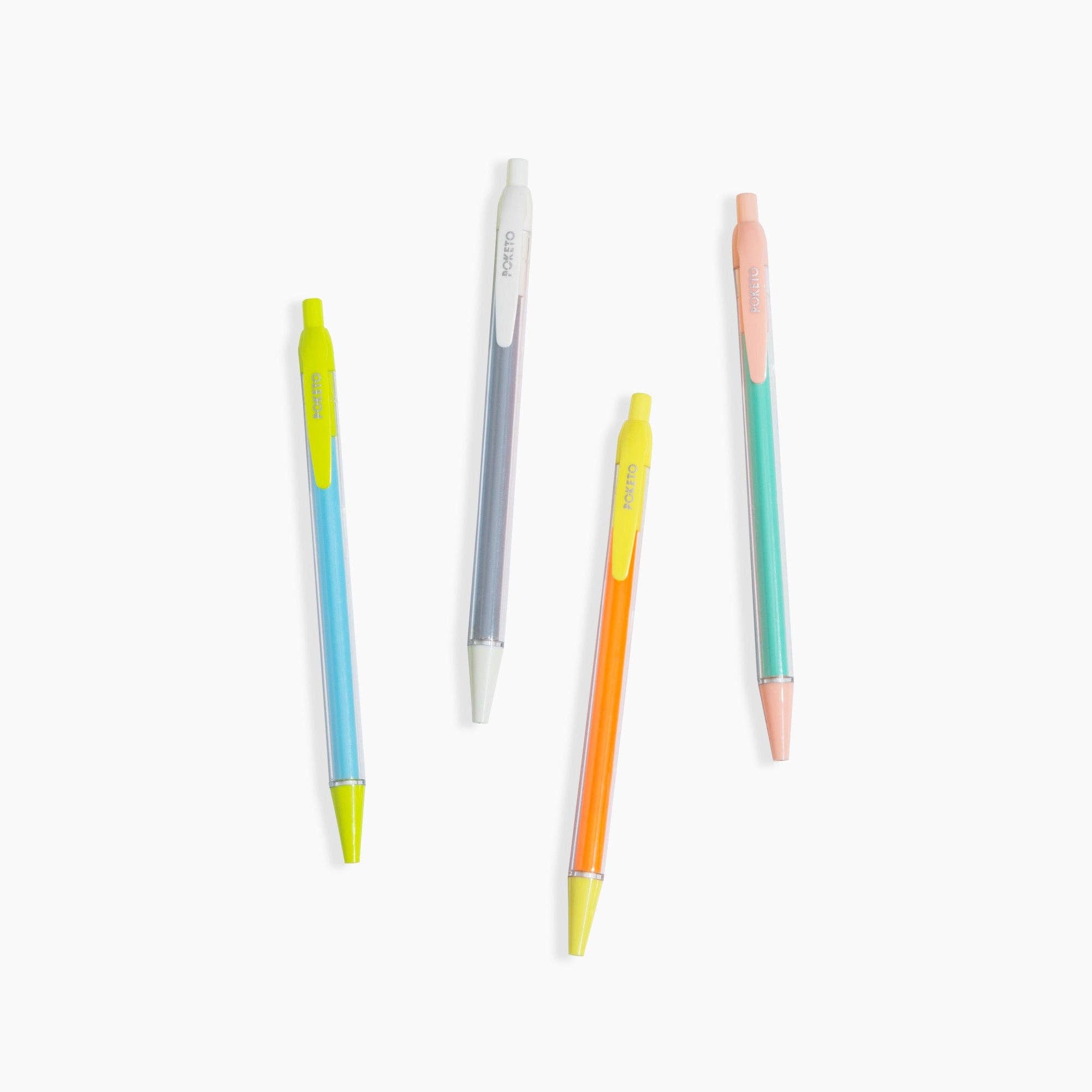 Colorblock Mechanical Pencil Set of 4 – The Paper Canopy