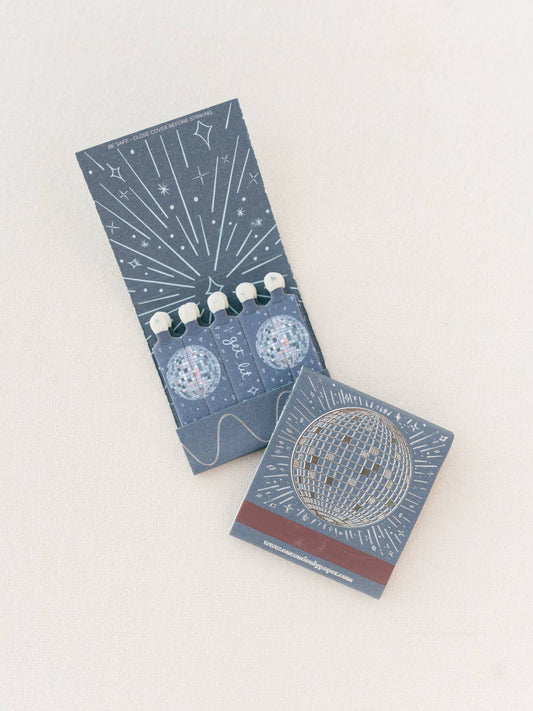 Disco Ball Printed Matches
