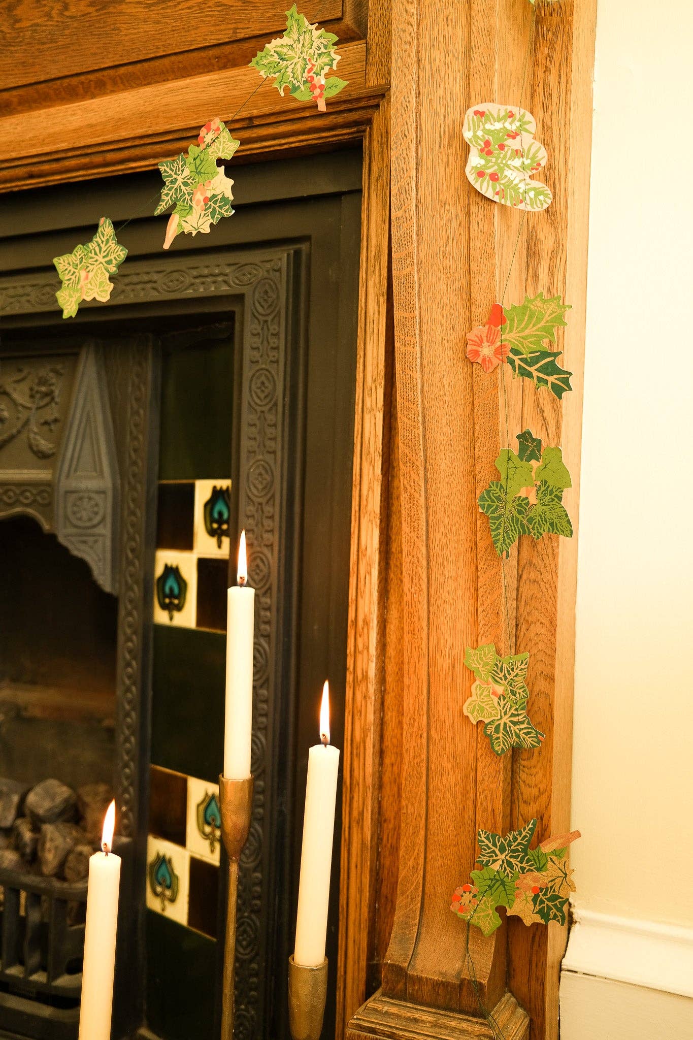 Holly and Ivy Garland