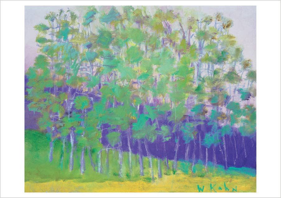 Wolf Kahn - The Seasons Boxed Notecard
