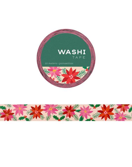 Poinsettia Washi Tape