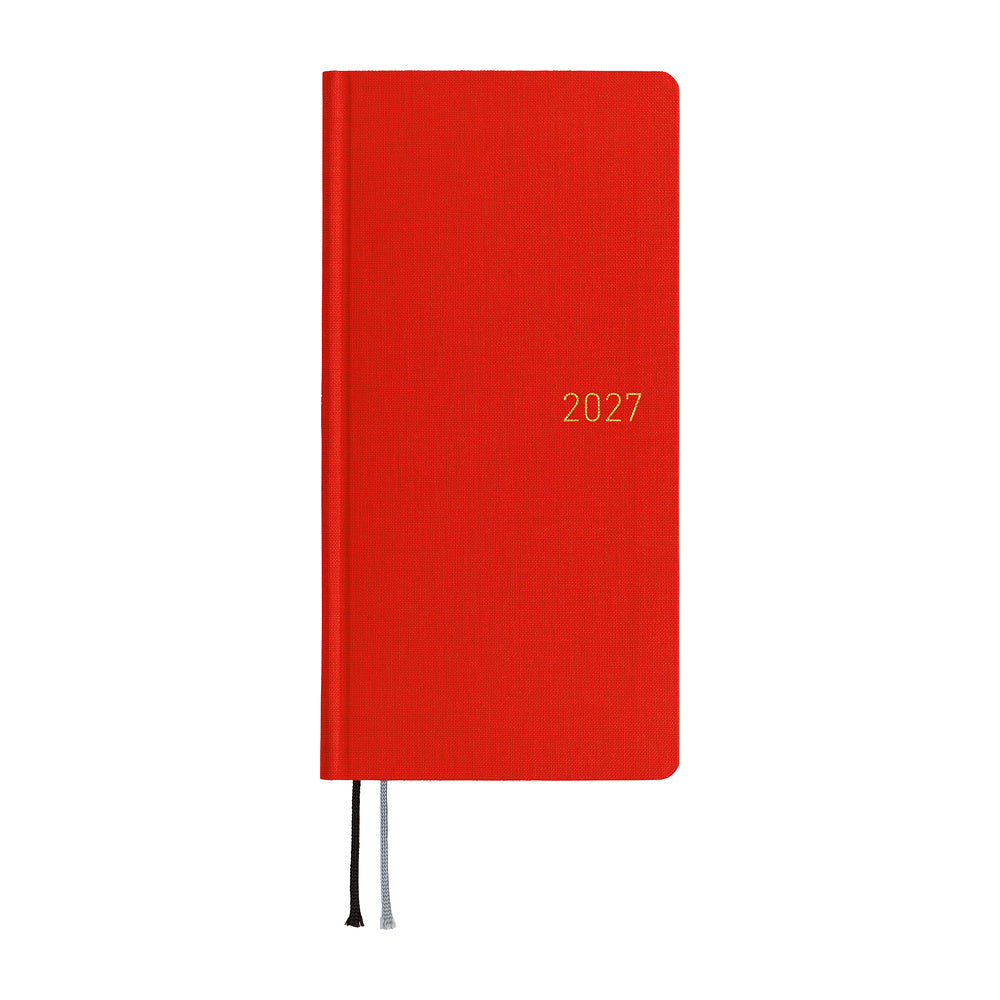 2027 Hobonichi Weeks Mega: Poppy