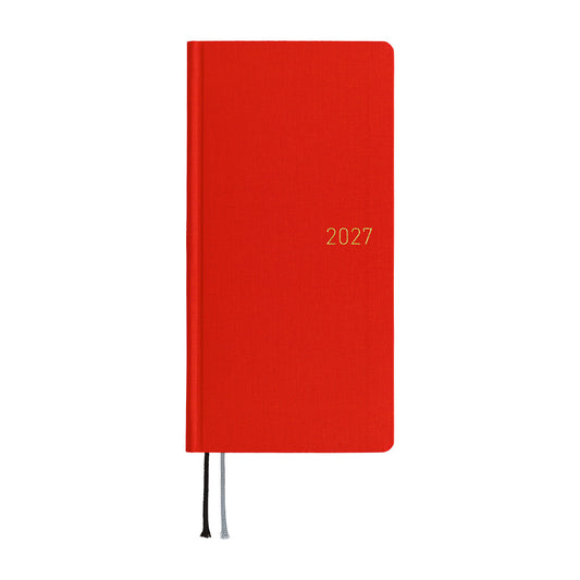 2027 Hobonichi Weeks Mega: Poppy
