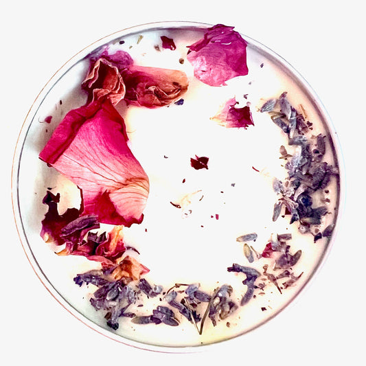 Rosewater & Lavender: 8 oz Soy Candle