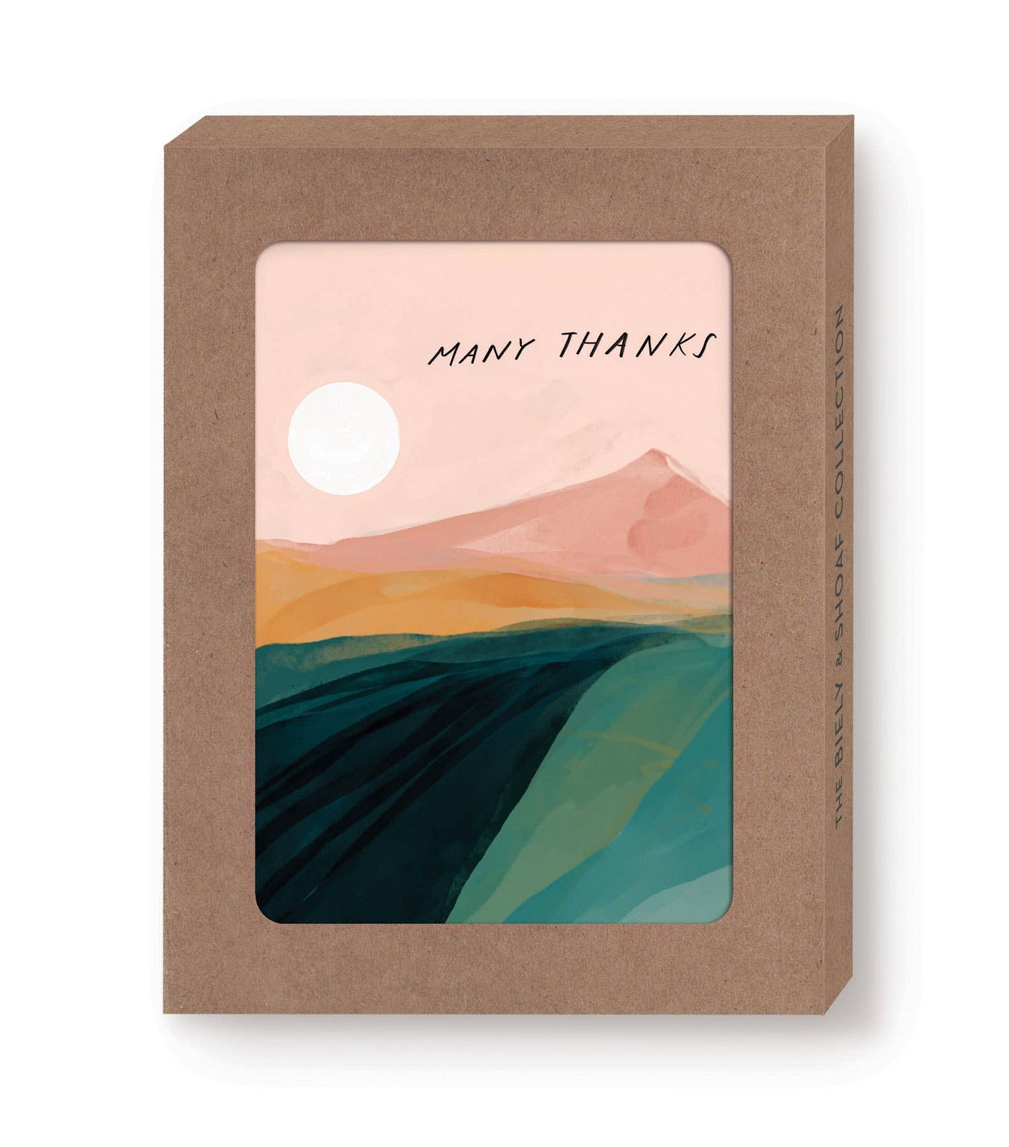 Many Thanks Boxed Cards - Set of 10