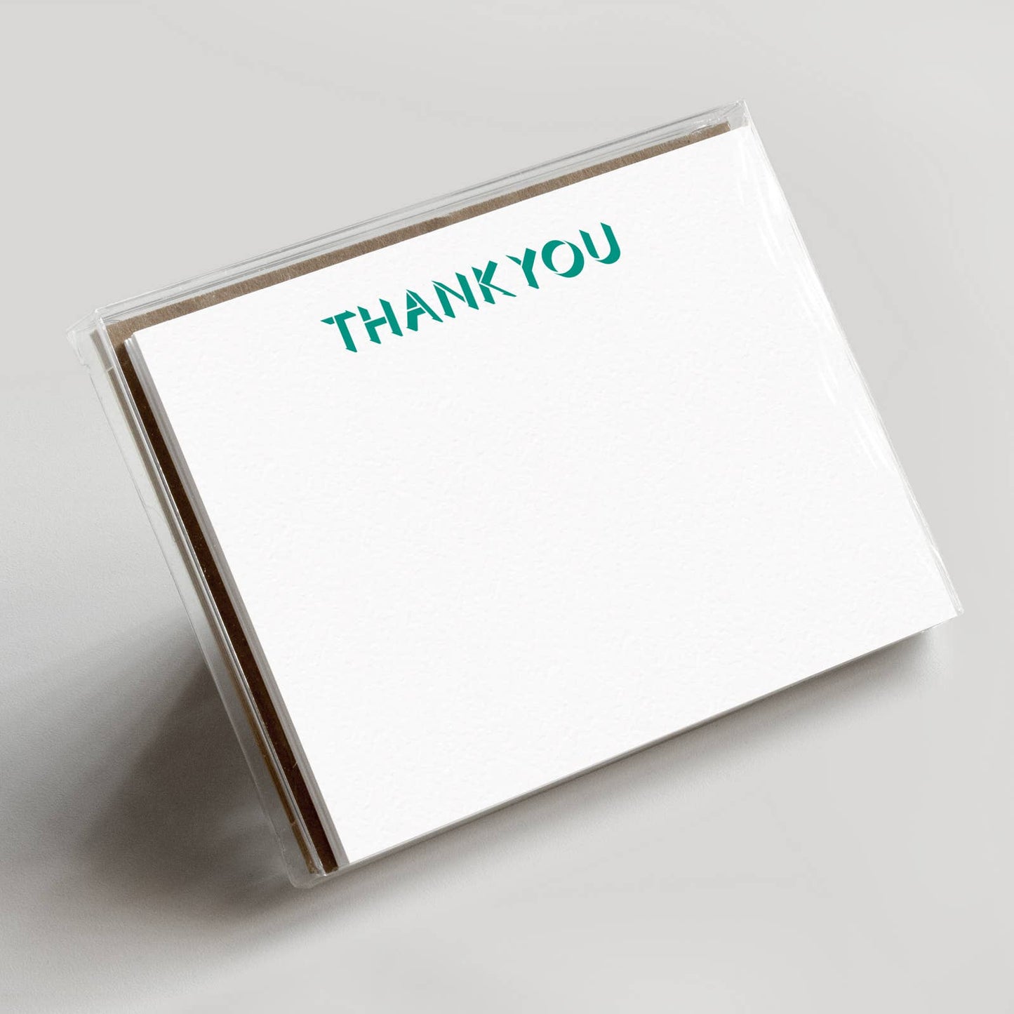 Thank You Flat Note Boxed Set (White)