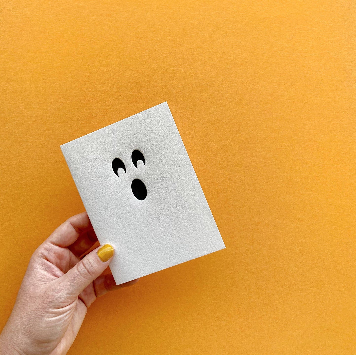Ghost - Halloween card