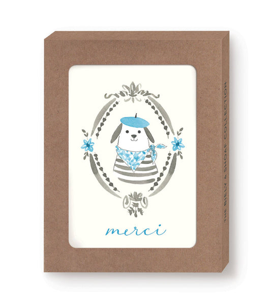 Merci Boxed Thank You Cards - Set of 10