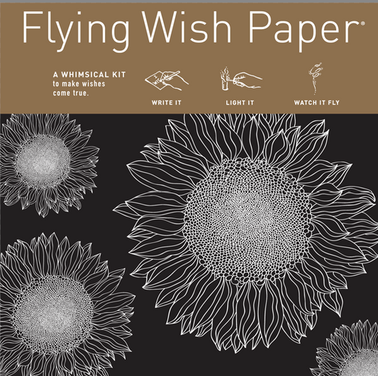 Flying Wish Paper Mini Kit - Sunflowers