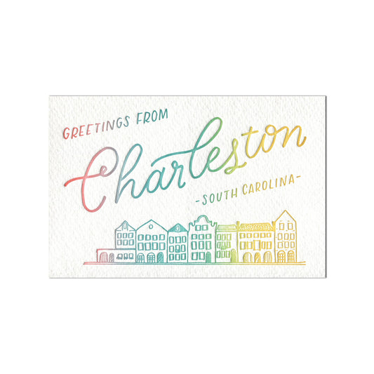Greetings from Charleston, SC