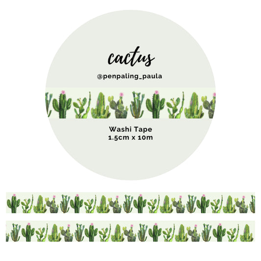 Cactus Washi Tape