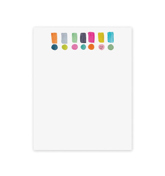 Happy Exclamation Mini Notepad
