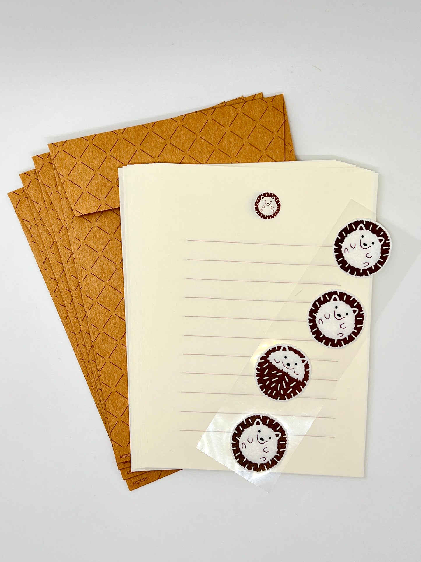 Hedgehog Letter Stationery