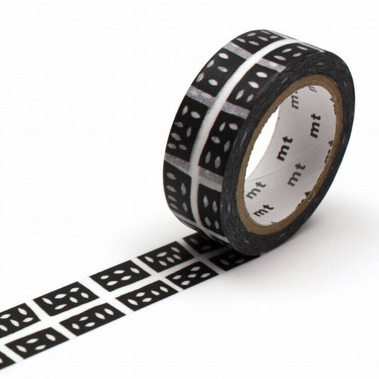 Washi Tape - Black & White Ichiro