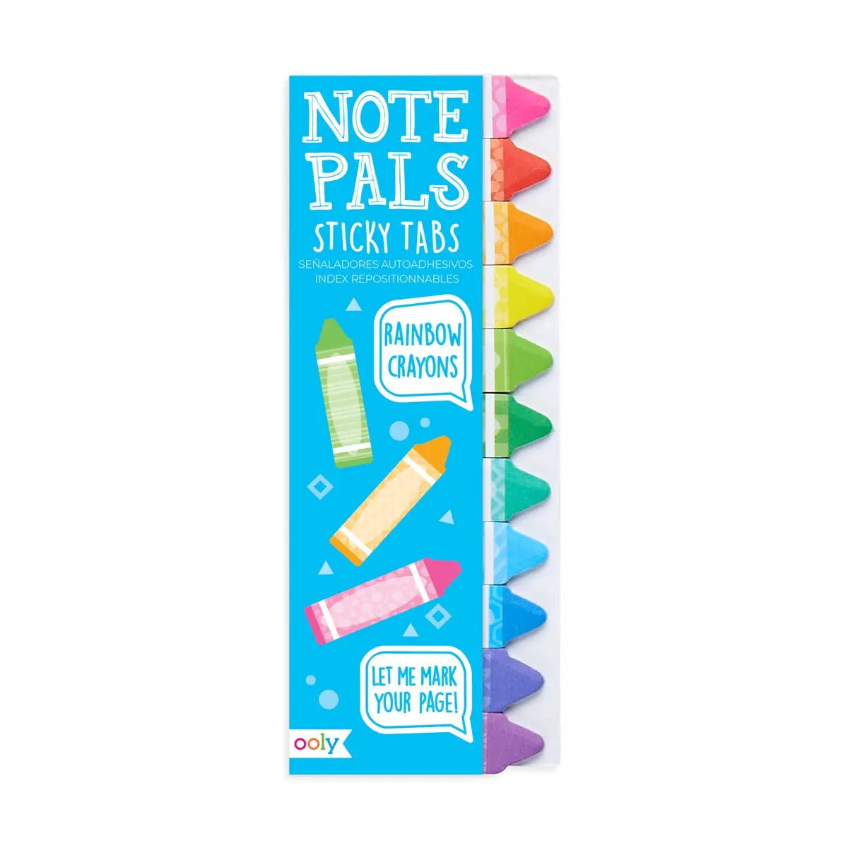 Sticky Note Tabs - Crayons