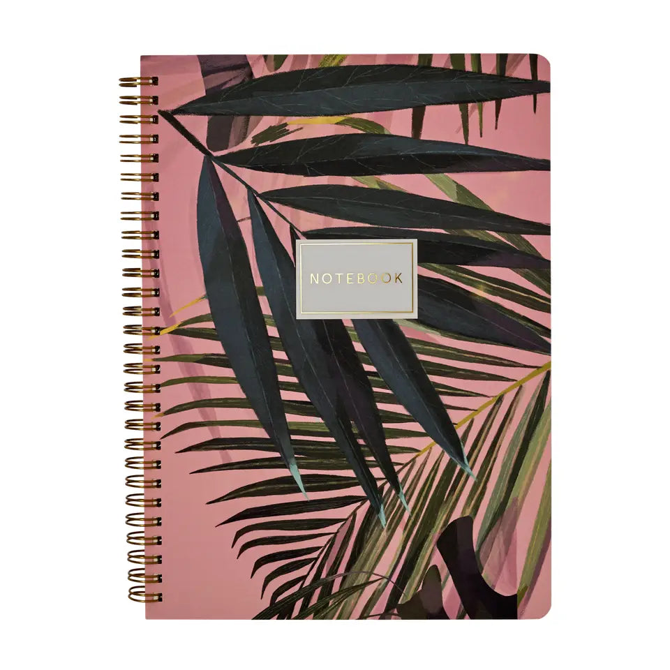Spiral Palm Leaves Notebook