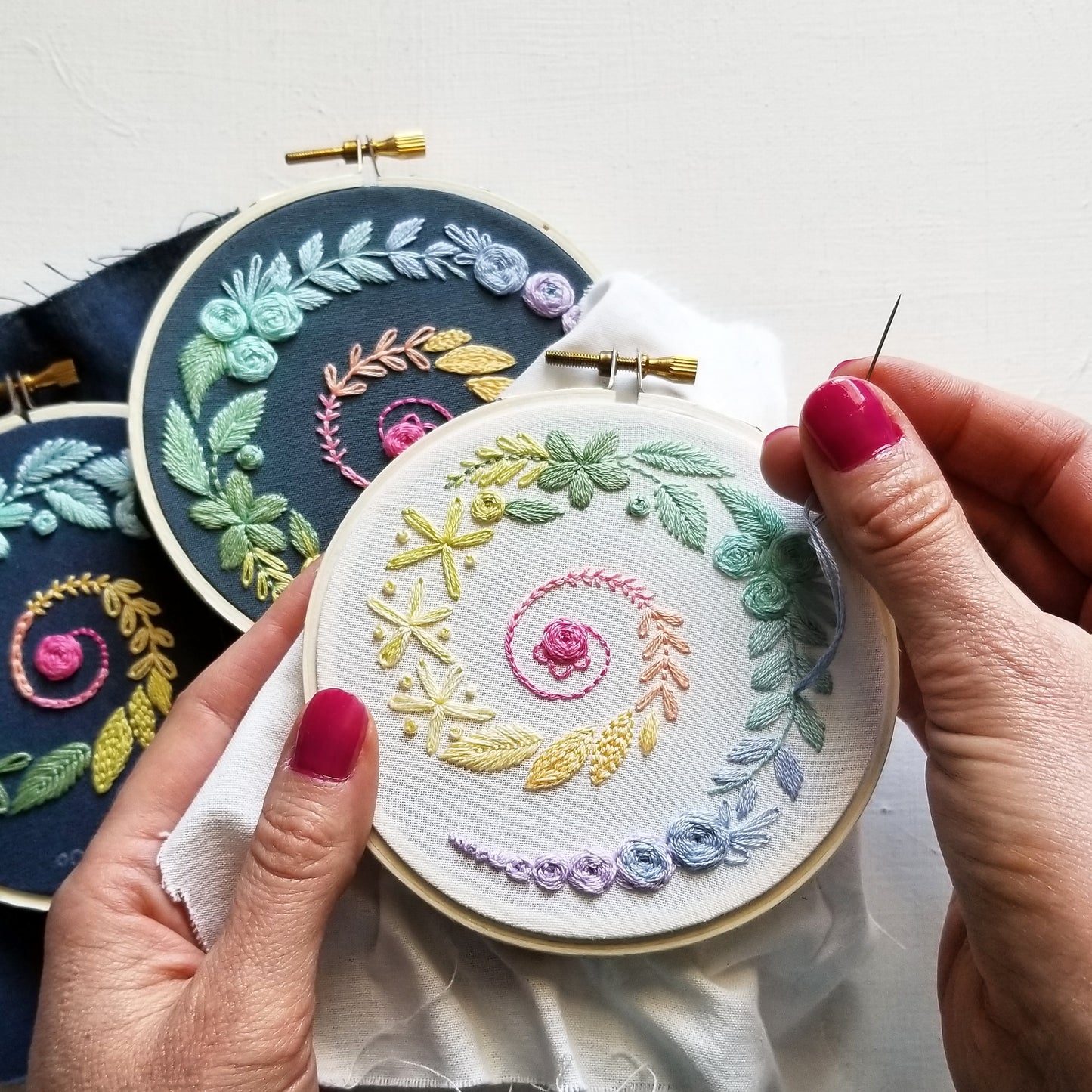 Embroidery Beginner's Kit - Spiral