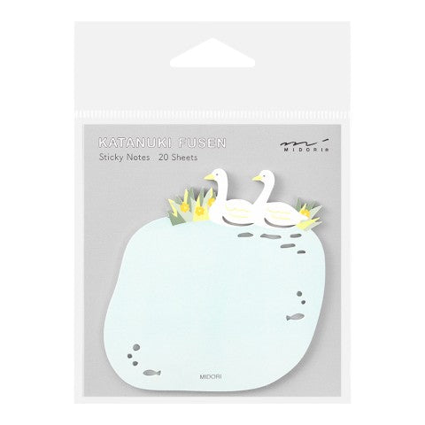 Sticky Die Cut Notes