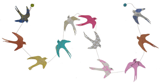 Swallow Paper Garland