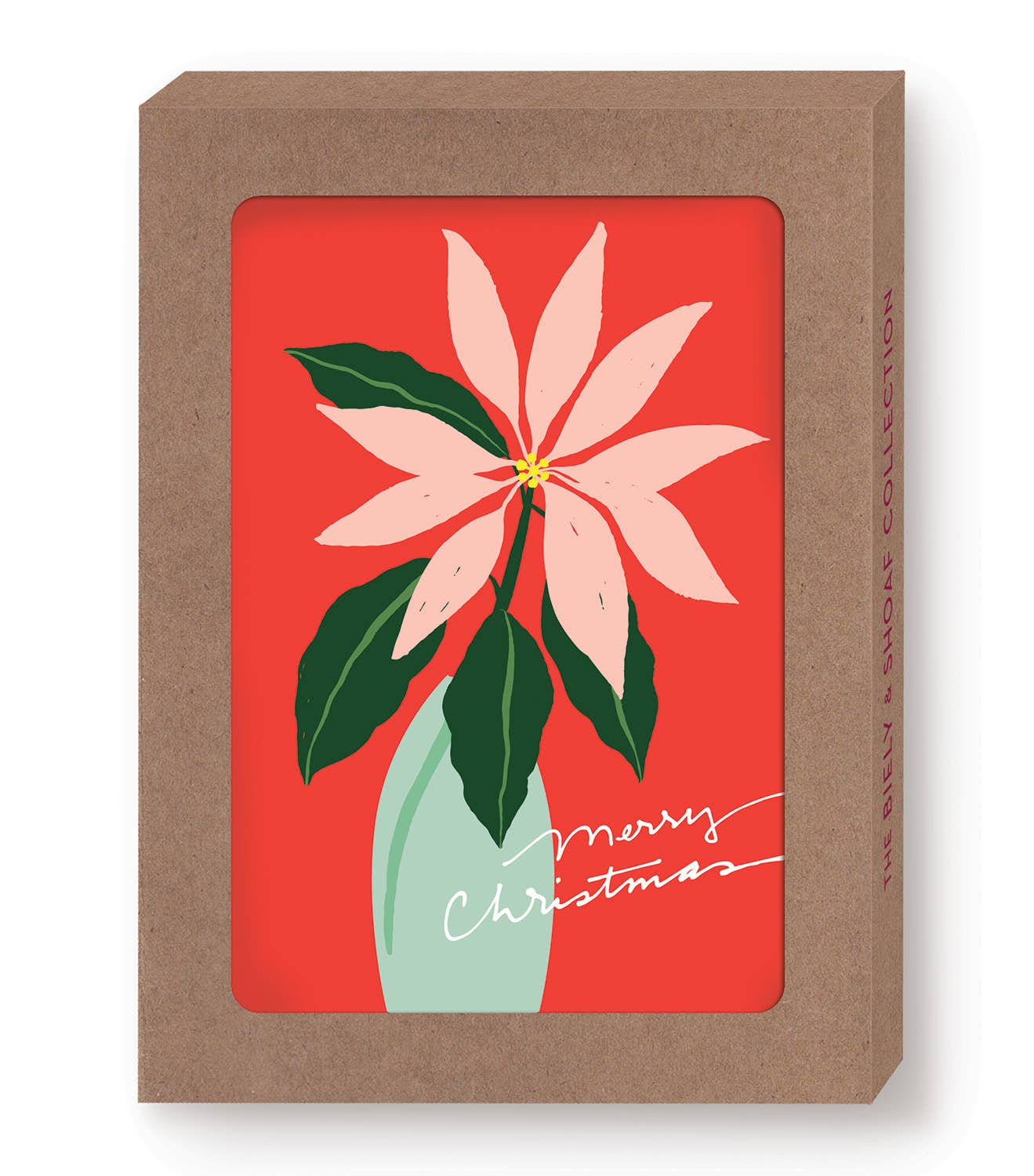 Poinsettia Boxed Holiday Cards