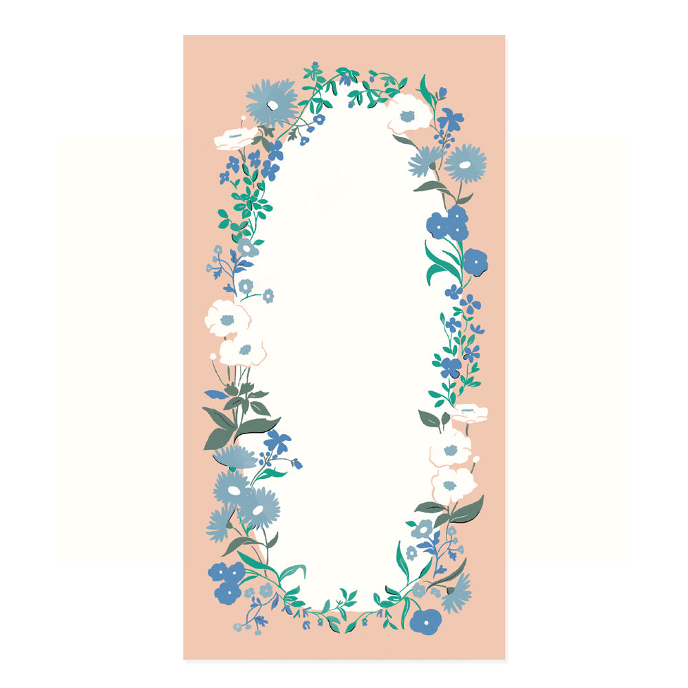 Pastel Floral List Pad