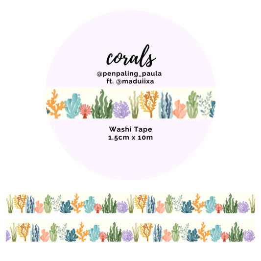 Coral Washi Tape