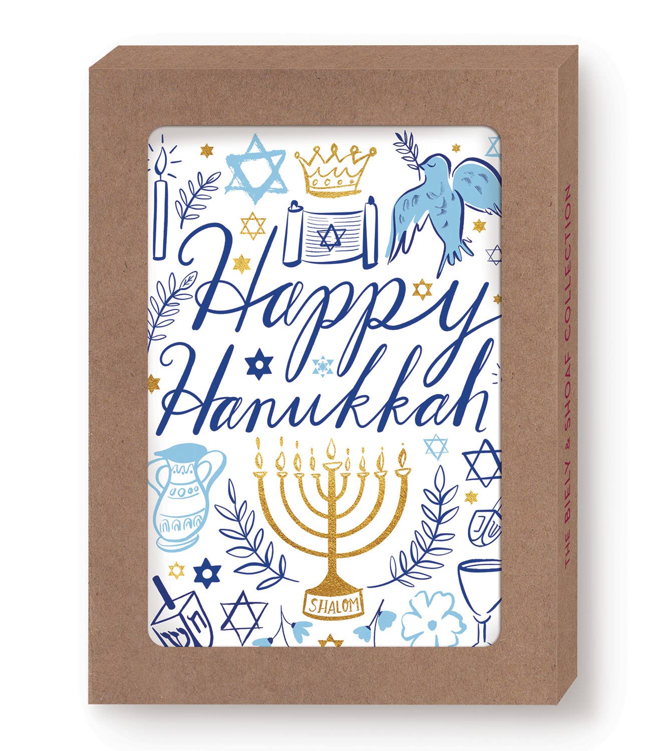 Happy Hanukkah Boxed Holiday Cards The Paper Canopy