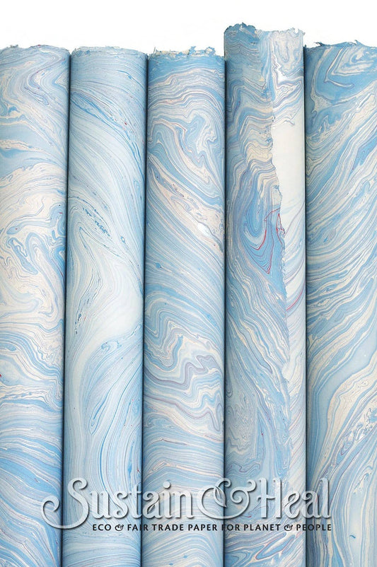 Light Blue Marble Sheet