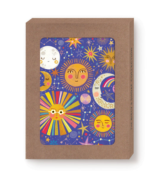 Suns & Moons Boxed Cards - Set of 10
